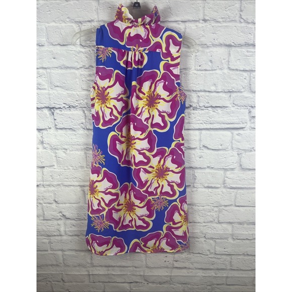 Southern Frock Resort Wear Beachy Colorful Feminine Shift Dress Size XS - Picture 10 of 11